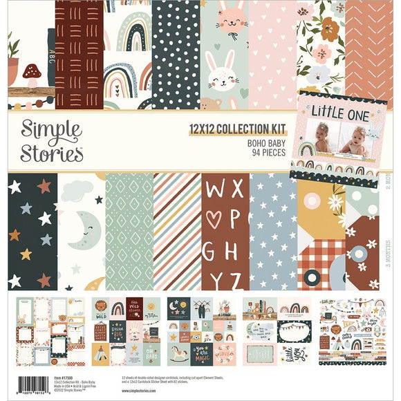 Simple Stories Boho Baby Collection