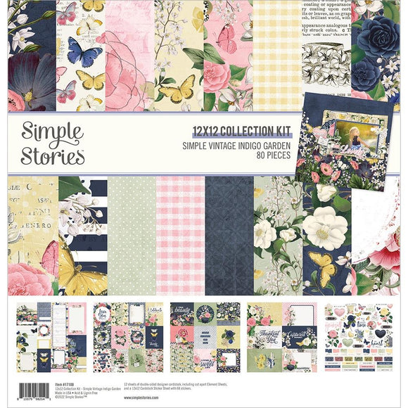 Simple Stories Simple Vintage Indigo Garden Collection