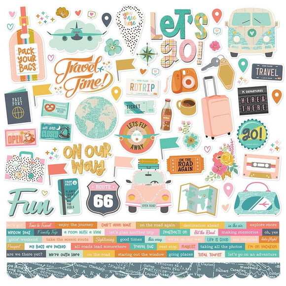 Simple Stories Let's Go Collection