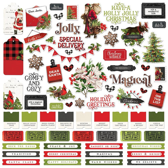 Simple Stories Simple Vintage Christmas Lodge Collection