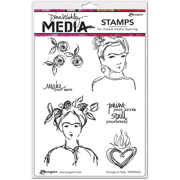 Dina Wakley Media Stamps