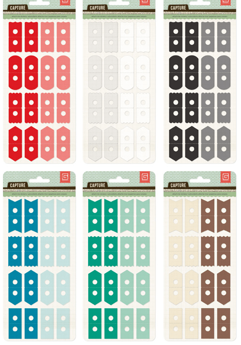 CAPTURE Embells & Candy Stickers