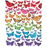 Scrapbooking  49 and Market Spectrum Gardenia Laser Cut Outs Butterfly Embellishments