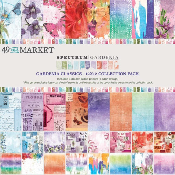 Botanical Rub-Ons - Spectrum Gardenia - 49 and Market