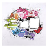 Scrapbooking  49 And Market Spectrum Gardenia Ultimate Page Kit Paper 12"x12"