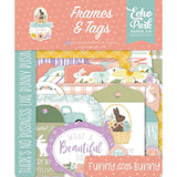 Scrapbooking  Echo Park Cardstock Ephemera 33/Pkg Frames and Tags, It's Easter Time Ephemera