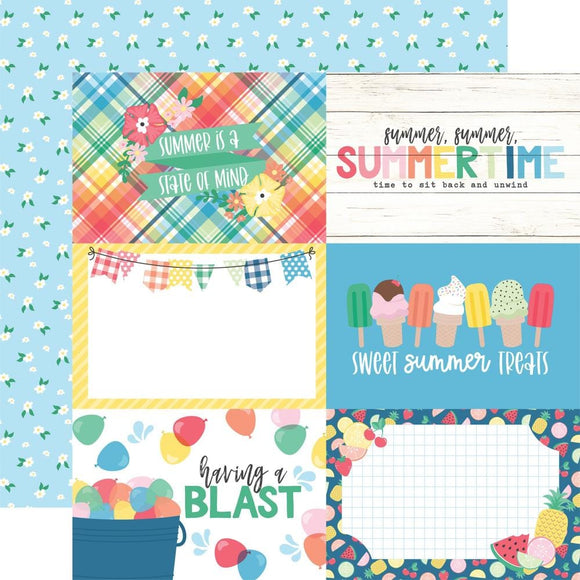 Scrapbooking  Echo Park Sun Kissed Double-Sided Cardstock 12