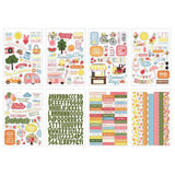 Scrapbooking  Echo Park Sticker Book Here Comes The Sun 16 pages stickers