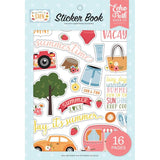 Scrapbooking  Echo Park Sticker Book Here Comes The Sun 16 pages stickers