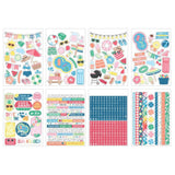 Scrapbooking  Echo Park Sticker Book Sun Kissed 16 pages stickers