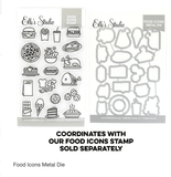 Scrapbooking  Elles Studio - Food Icons Metal Die die