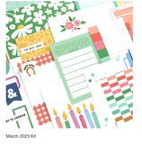 Scrapbooking  Elles Studio - March 2023 Kit kits