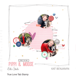 Scrapbooking  Elles Studio - True Love Tab Stamp stamps