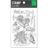 Scrapbooking  Hero Arts Clear Stamp & Die Combo Monarch & Milkweed stamps