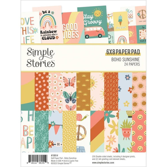 Scrapbooking  Simple Stories Double-Sided Paper Pad 6