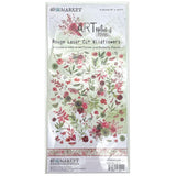 Scrapbooking  49 And Market  ARToptions Rouge Laser Cut Outs Wildflowers Embellishments