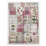 Scrapbooking  49 And Market Collage Sheets 6"X8" 40/Pkg Color Swatch: Blossom Embellishments