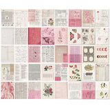 Scrapbooking  49 And Market Collage Sheets 6"X8" 40/Pkg Color Swatch: Blossom Embellishments