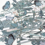 Scrapbooking  49 And Market  Color Swatch: Eucalyptus Laser Cut Outs Elements Embellishments