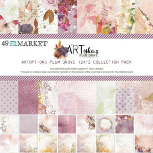 Scrapbooking  49 And Market Collection Pack 12"X12" ARToptions Plum Grove Paper 12"x12"