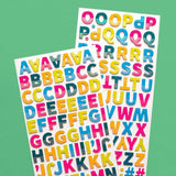 Scrapbooking  Amy Tan Brave & Bold Thickers Stickers 164/Pkg Stories Alphabet/Foam Alphas