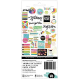 Scrapbooking  ****PREORDER ***Vicki Boutin Color Study Ephemera Cardstock Die-Cuts Journaling W/Foil Accents Ephemera