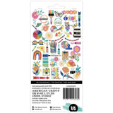 Scrapbooking  Vicki Boutin Color Study Ephemera Cardstock Die-Cuts Icons Ephemera