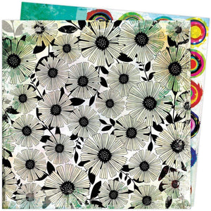 Scrapbooking  Vicki Boutin Color Study Double-Sided Cardstock 12"X12" Gallery Paper 12"x12"