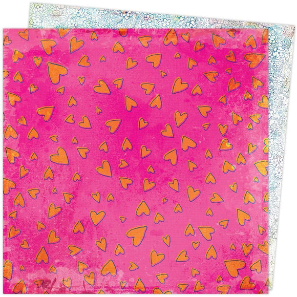 Scrapbooking  Vicki Boutin Color Study Double-Sided Cardstock 12