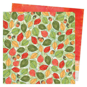 Scrapbooking  Vicki Boutin Fernwood Double-Sided Cardstock 12"X12" - Open Air Paper 12"x12"