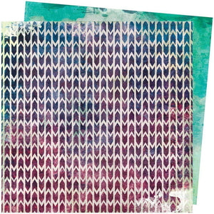 Scrapbooking  Vicki Boutin Storyteller Double-Sided Cardstock 12"X12" - Bohemian Paper 12"x12"