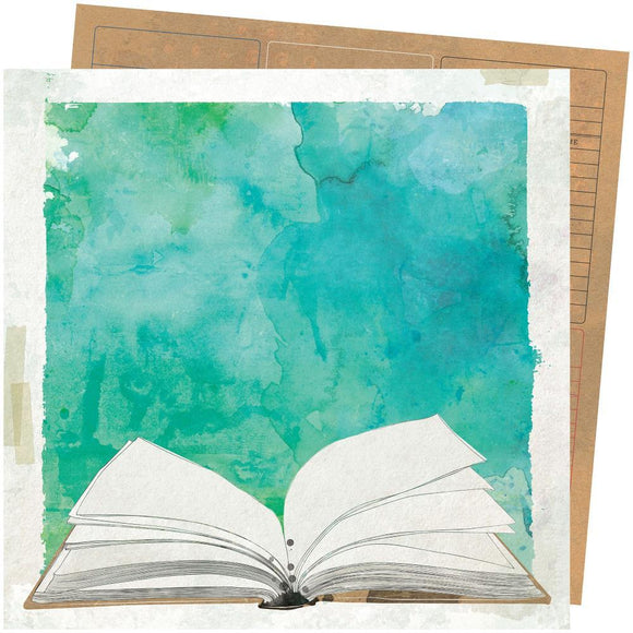 Scrapbooking  Vicki Boutin Storyteller Double-Sided Cardstock 12