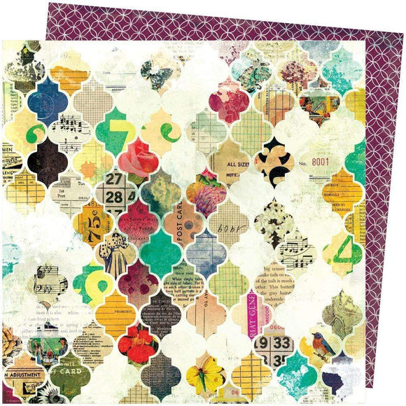 Scrapbooking  Vicki Boutin Storyteller Double-Sided Cardstock 12