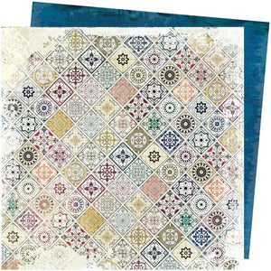 Scrapbooking  Vicki Boutin Storyteller Double-Sided Cardstock 12"X12" - Patchwork Paper 12"x12"