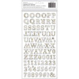 Scrapbooking  Vicki Boutin Storyteller Thickers Stickers 158/Pkg Decoupage Alpha/Chipboard Paper 12"x12"