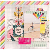 Scrapbooking  Amy Tan Brave & Bold Single-Sided Paper Pad 12"X12" 48/Pkg Paper Pad