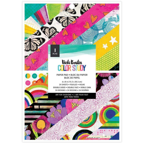 Scrapbooking  Vicki Boutin Color Study Double-Sided Paper Pad 6