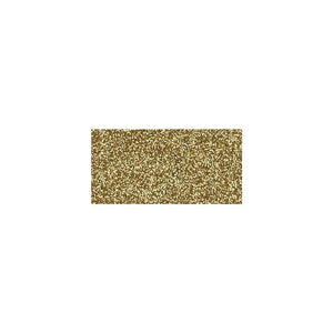 Scrapbooking  American Crafts Glitter Cardstock 12"X12" - Gold Plain Cardstock