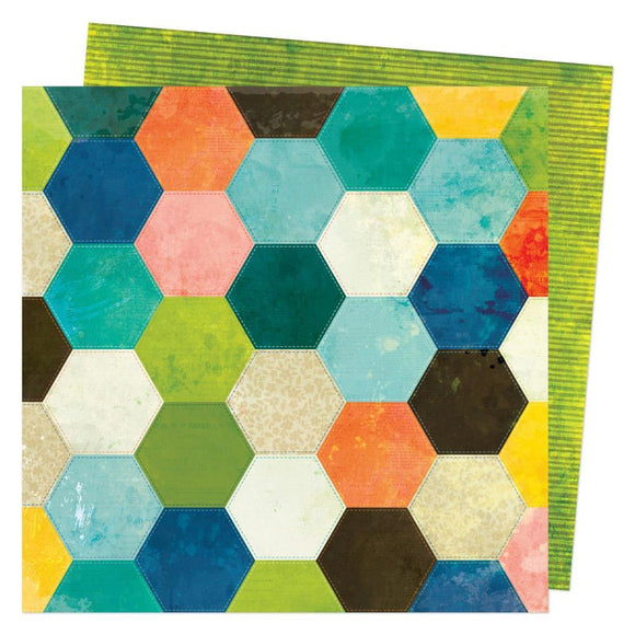 Scrapbooking  Vicki Boutin Fernwood Double-Sided Cardstock 12