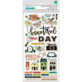 Scrapbooking  Vicki Boutin Fernwood Thickers Stickers 87/Pkg Beautiful Day Icons/Chipboard stickers