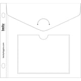 Scrapbooking  Project Life Big Envelope Pages 6"X6" 5/Pkg page protectors