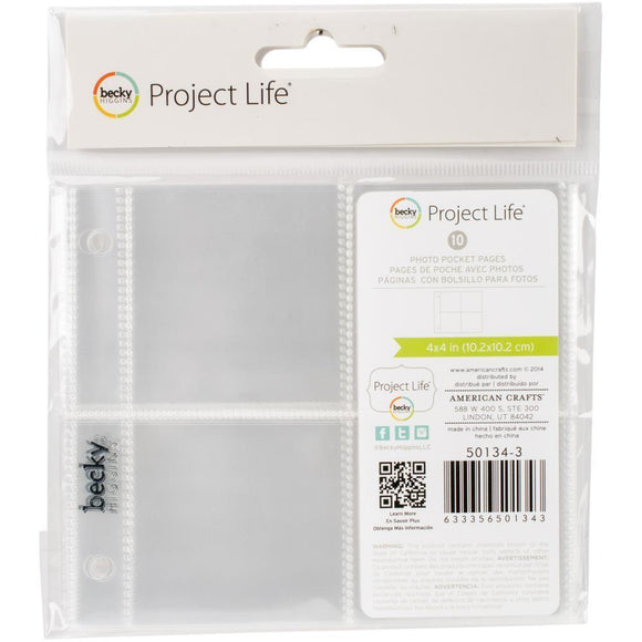 Scrapbooking  Project Life Ring Photo Sleeves 4