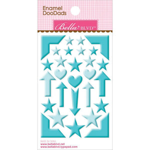 Scrapbooking  Enamel Doodads Ice Embellishments