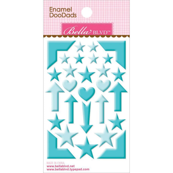 Scrapbooking  Enamel Doodads Ice Embellishments