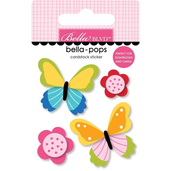 Scrapbooking  You Are My Sunshine Bella-Pops 3D Stickers Fly Away Embellishments
