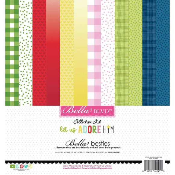 Scrapbooking  Bella Blvd Besties Collection Kit 12
