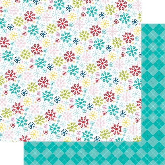 Scrapbooking  Bella Blvd The North Pole Double-Sided Cardstock 12