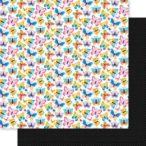 Scrapbooking  Bella Blvd You Are My Sunshine Double-Sided Cardstock 12"X12" - Young & Free Paper 12"x12"