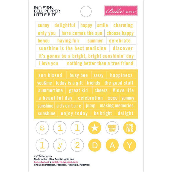 Scrapbooking  Just Add Color Little Bits Stickers 4