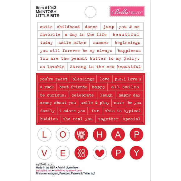 Scrapbooking  Just Add Color Little Bits Stickers 4